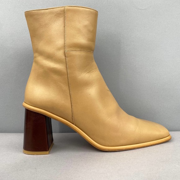 ALOHAS West Boots Size 9 Square Toe with block heel women's heels - Picture 3 of 14